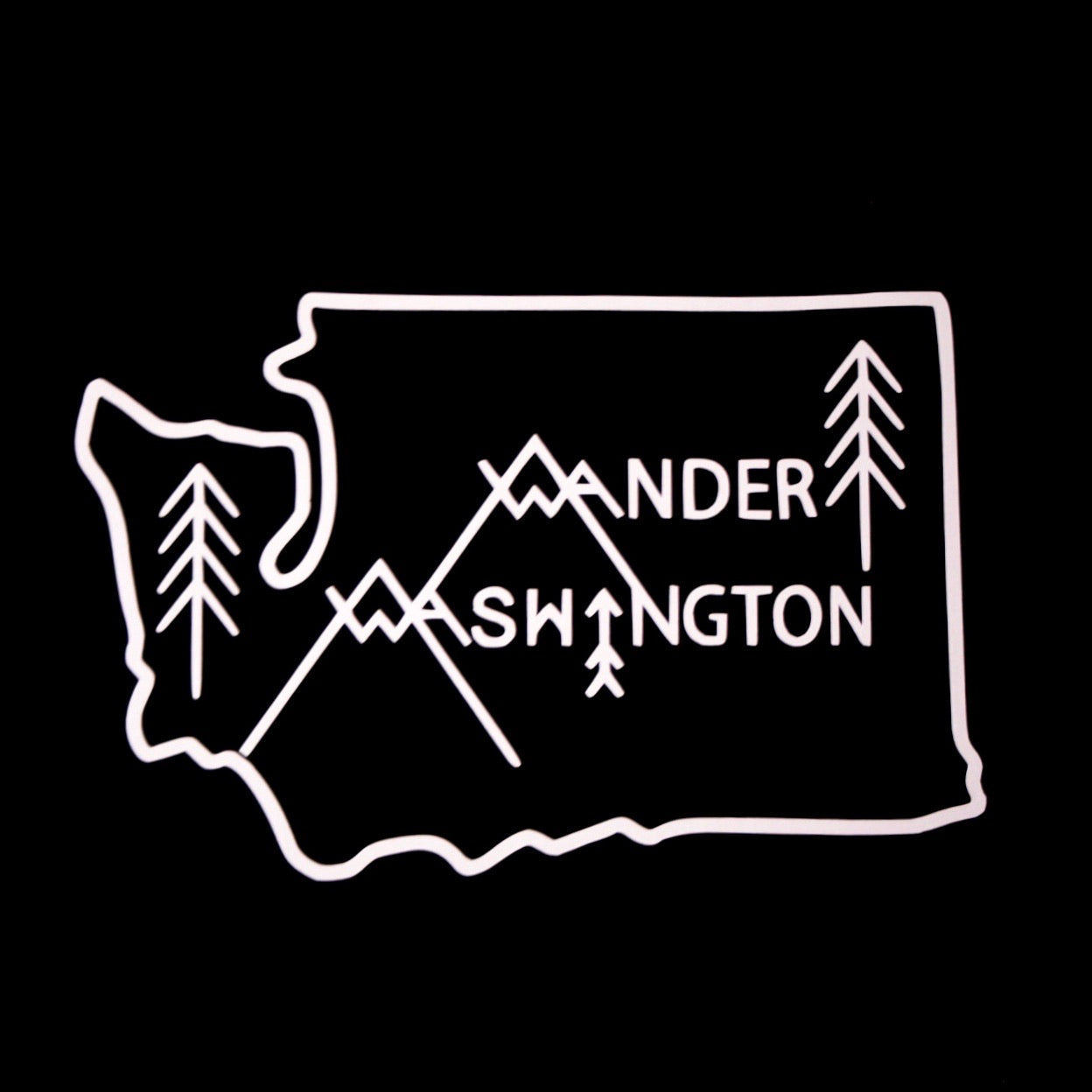 Wander Washington Decal