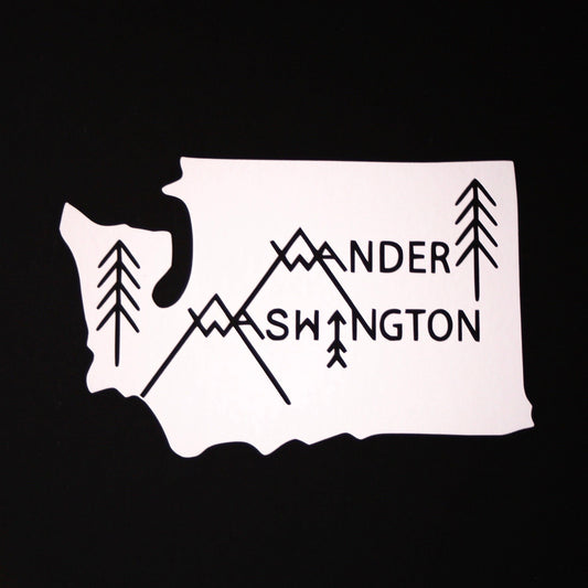 Wander Washington Decal